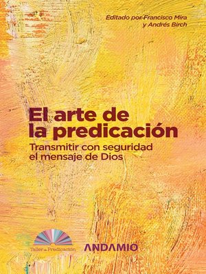 cover image of El arte de la predicación